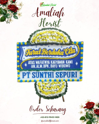 Papan Bunga Duka di Rejoso